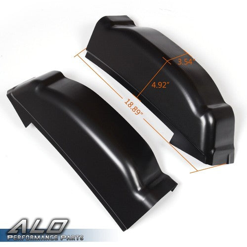 Solid Spare Crew Cab Corners & Rocker Panels Fit For 2001-2007 Silverado GMC Sierra 4DR