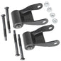 Solid Spare Fit For Dodge Ram 2500 3500 Truck Series Pair of Rear Leaf Spring Shackle Kit