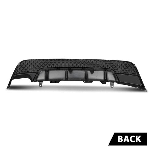 Solid Spare Fit For 20-22 Toyota Corolla SE XSE Rear Bumper Lower Valance Honeycomb Cover