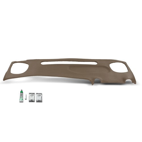 Solid Spare Fit For 98-02 Chevy S10 Blazer GMC S15 Jimmy TPE Dash Board Cap Cover Pad Beige