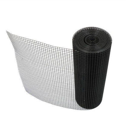 Solid Spare 24in×50ft 1/2Inx1/2In Hardware Cloth Chicken Wire Fence Vinyl Coated Welded Mesh