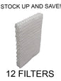 Solid Spare Humidifier Filter for Holmes HM-630 HM4600 (12 Pack)