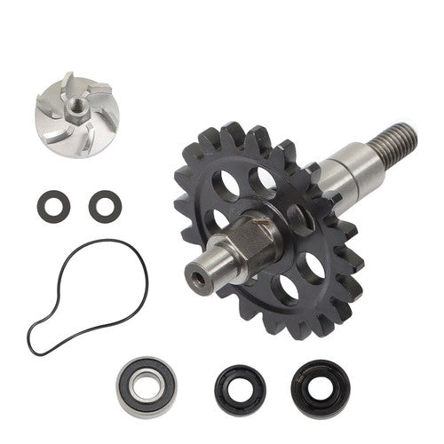 Solid Spare Water Pump Impeller Shaft Gear Kit Fit For Yamaha YZ250F 2001 2002 2003 - 2013
