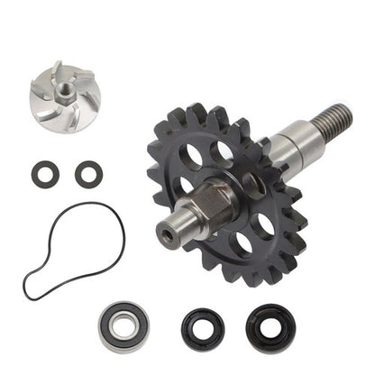 Solid Spare Water Pump Impeller Shaft Gear Kit Fit For Yamaha YZ250F 2001 2002 2003 - 2013