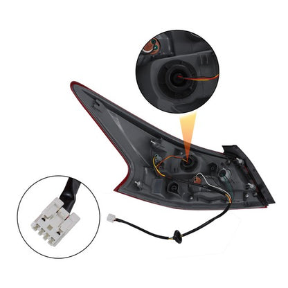 Solid Spare Right LED Tail Light Assembly For Nissan Altima 2013 Passenger Side Tail Lamp