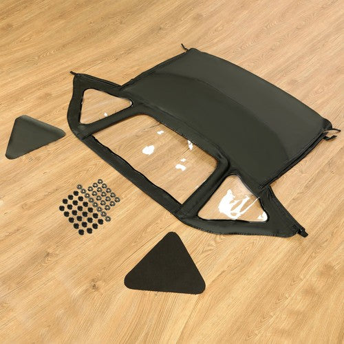 Solid Spare For 71-81 Triumph Spitfire Convertible Soft Top Replacement w/ Plastic Windows