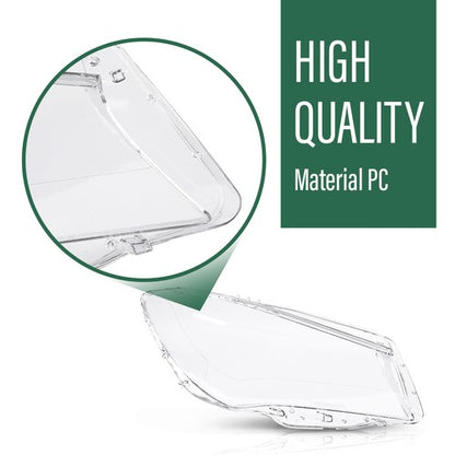 Solid Spare Fit For 2013-2016 Mercedes Benz CLA-Class W117 Headlight Replacement Lens LH RH