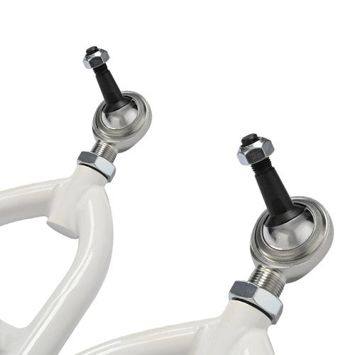 Solid Spare Front Control A-Arms +2+1 For Yamaha Banshee 350 YFZ 350 1987-2006 White+Silvery