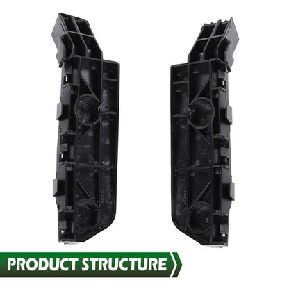 Solid Spare Fit For 2007-2011 Honda CR-V CRV Front Bumper Bracket Driver Passenger Set 2pcs
