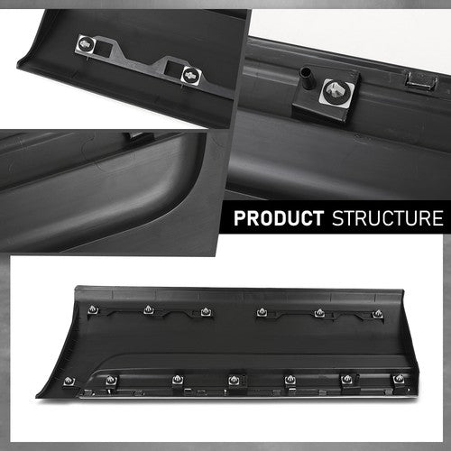 Solid Spare Rear Right Door Side-Lower Molding Trim For 11-15 Ford Explorer BB5Z7825556BA