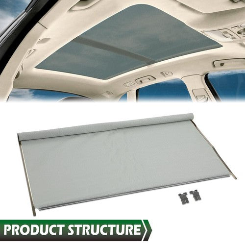 Solid Spare Sunroof Sunshade [Corn Gray] Fit For VW Sharan Tiguan Golf Audi Q5 1K9877307B