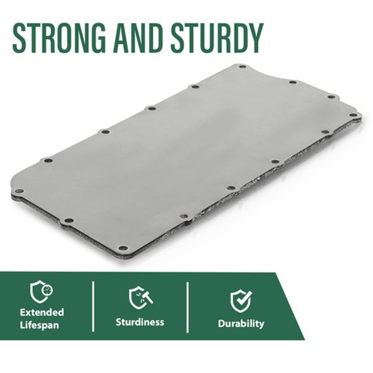 Solid Spare Fit For 1992-2003 Dodge 360 Magnum V8 5.2L 5.9L Plenum Repair Plate