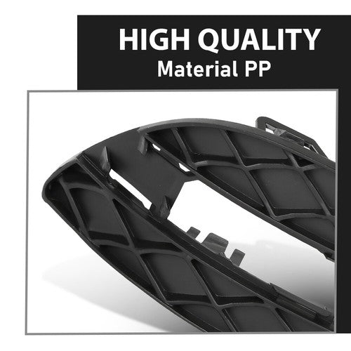 Solid Spare Fit For 2012-2014 Mercedes Benz C-Class Daytime Running Light Insert Bezel Set