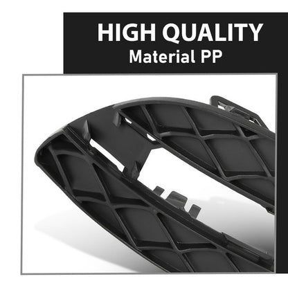 Solid Spare Fit For 2012-2014 Mercedes Benz C-Class Daytime Running Light Insert Bezel Set