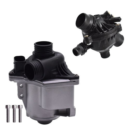 Solid Spare For 13-15 BMW 535ixDrive 640i 640i 740i 11517588885 Water Pump Kit Thermostat