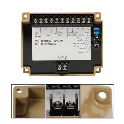 Solid Spare Control Governor 3098693 Speed Controller for Cummins QSK19 CM2350 K105 KTA19