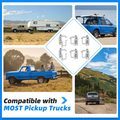 Solid Spare Truck Cap Topper Camper Shell Mounting Clamps Truck Cap Topper Shell Cap Clamps