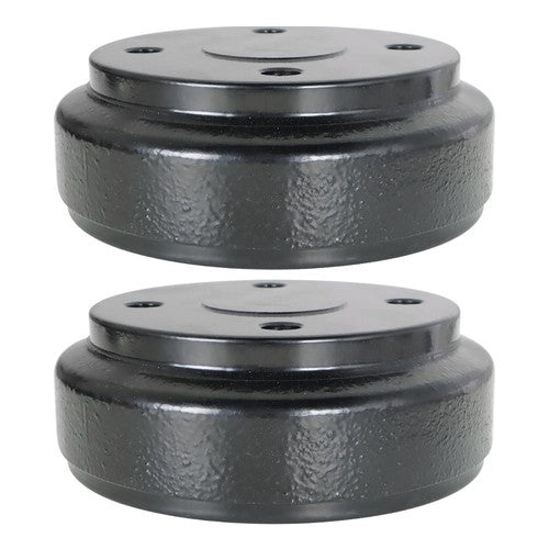 Solid Spare 2× Rear Brake Drums 1995-Up Fits For Club Car DS & Precedent Electric Golf Carts