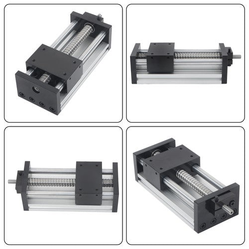 Solid Spare Sliding Table Linear double-track Module 100mm Ballscrew SFU1605 Motion Stage