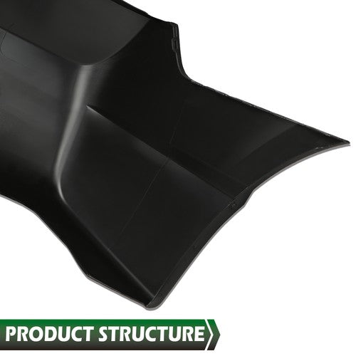Solid Spare Rear Bumper Cover Fit For 2006-2011 Honda Civic Sedan 4-Door Replacement