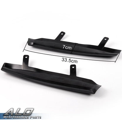 Solid Spare Fit For VW Jetta MK4 1999-2005 Mean Look Upper Headlight Cover Eyelids