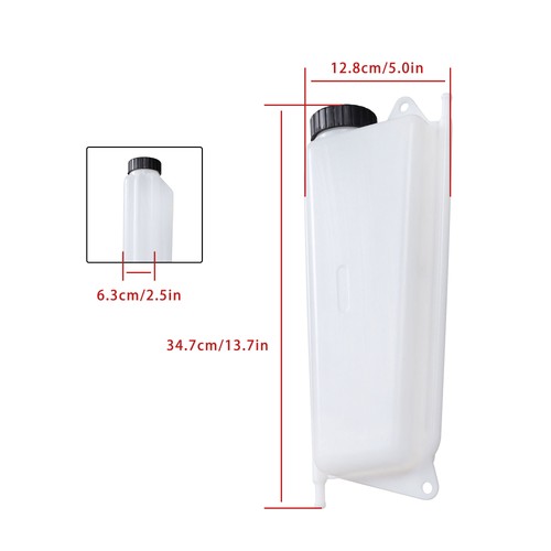 Solid Spare 131084A2 131084A1 for Case 580L 580M 585G 586G 588G 570MXT 570LXT Reservoir Tank