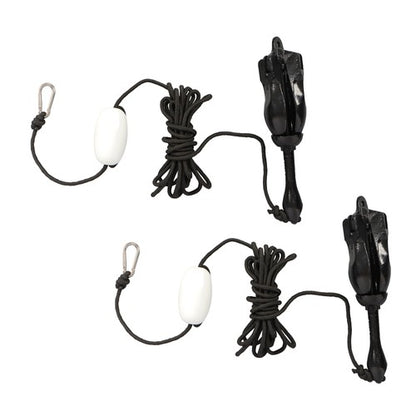 Solid Spare 2-Pack Folding Anchor Set 3.2kg Black For Grapnel Boat Marine Kayak