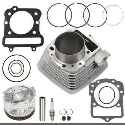 Solid Spare For Kawasaki Bayou 300 KLF300B 2x4 Cast Engine Cylinder Piston Kit 1989-2005