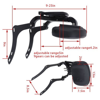 Solid Spare Multi-Purpose Backrest Sissy bar For Honda Rebel300 CMX300 Rebel500 2017-2024