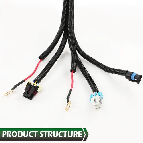 Solid Spare Fit For DBC LS1 97-06 T56 Or Non-Electric Trans Standalone Wiring Harness