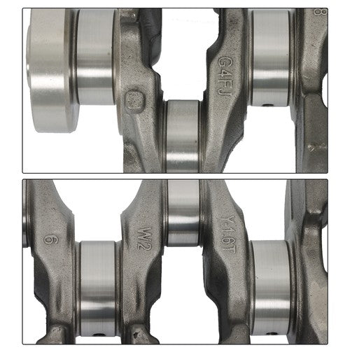 Solid Spare Crankshaft & Con Rods & Bearing Set 23110-2B710 Fit For 2017-2021 Kia Soul 1.6L