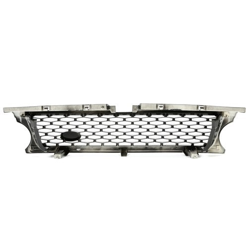 Solid Spare For 2010-2013 Land Rover Range Rover Sport Upper Bumper Diamond Mesh Grille