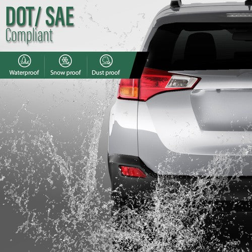 Solid Spare Rear Bumper Light Lamp Reflector Left Side Fit For Toyota RAV4 2013 2014 2015