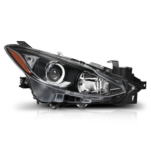Solid Spare Halogen Projector Headlight Passenger Right RH Fit For 14-16 Mazda 3 Sport