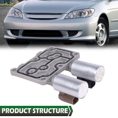 Solid Spare Transmission Dual Shift Linear Solenoid Fit For 2001-2005 Honda Civic 1.7L