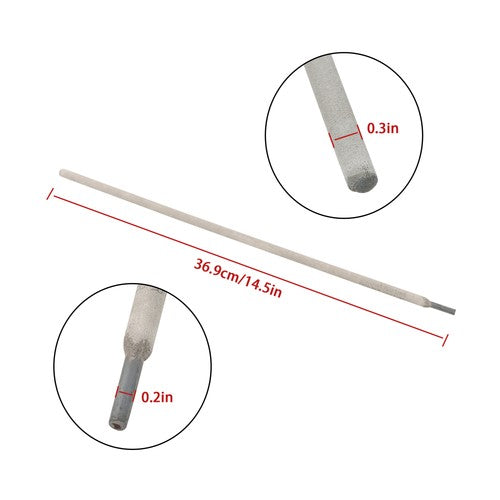 Solid Spare E7018 3/16" x 14" Premium Arc Welding Rods Carbon Steel Electrode 5 lbs with Box