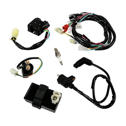Solid Spare CDI Ignition Coil Spark Plug Wire Harness For Honda FourTrax 300 TRX300FW 4x4