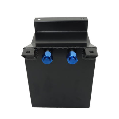 Solid Spare Drifting Fuel Cell Gas Tank+level Sender Black Coated Aluminum Racing 2.5 Gallon