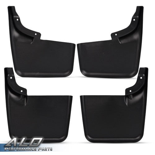 Solid Spare Fit For Ford F-150 W/O Fender Flares 04-2014 Front Rear Splash Guards Mud Flaps