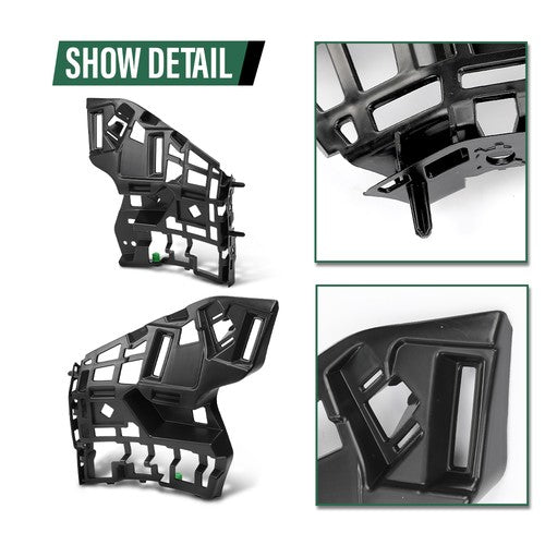 Solid Spare Front Lower Bumper Bracket Left+Right Side Fit For 2016-2023 Volvo XC90