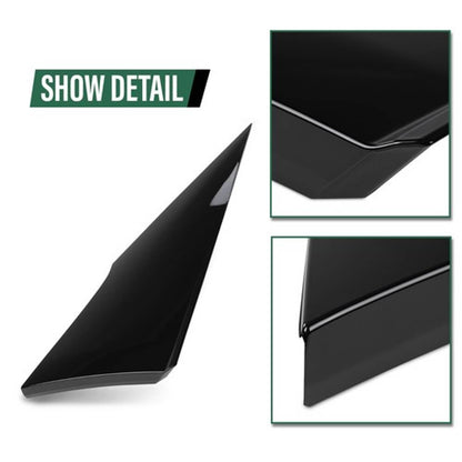 Solid Spare Rear Left+Right Quarter Molding Fit For 16-22 Toyota Prius 17-22 Prius Prime