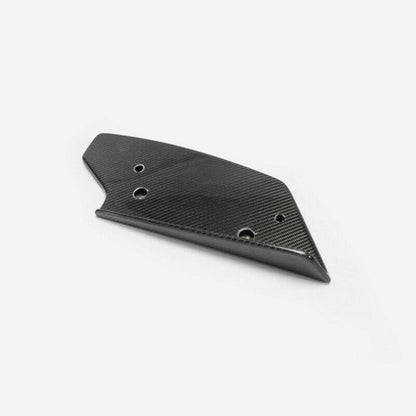 Pair Rear Bumper lip Spoiler Splitter Diffuser CF For 08-16 Nissan GTR GT-R R35