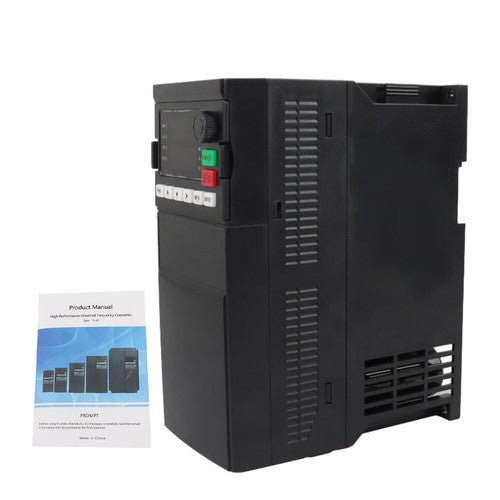 Solid Spare 5.5KW 220V 7.5HP Variable Frequency Drive AC 1-3 Phase Converter VFD New