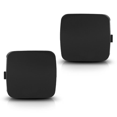 Solid Spare Fit For 2009-2012 Toyota RAV4 Front Bumper Tow Hook Eye Cover Left+Right Side