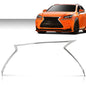 Solid Spare Fit For 2015-2017 Lexus NX200t NX300h F Sport Front Bumper Grille Trim Chrome
