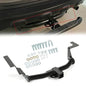 Solid Spare Bumper Class III Trailer Hitch 2" Receiver For Honda CRV 2007-2011 Powder Coated