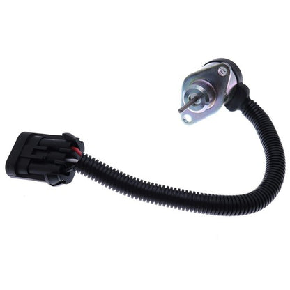 Solid Spare Stop Solenoid 1J710-60011 12V for Kubota Engine V2607