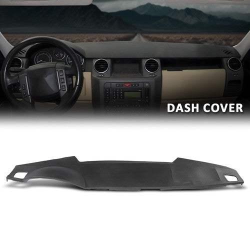 Solid Spare Fit For 05-09 Land Rover LR3 Range Rover Sport TPE Dash Board Cover Black