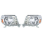 Solid Spare Headlight Headlamp For Toyota Tacoma 2005-2011 Headlamps Left+Right Side Halogen