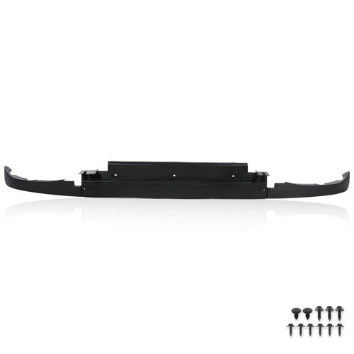 Solid Spare Fit For 2005-2013 C6 Corvette 3pcs Front Lower Spoiler Kit w/ Mount Hardware